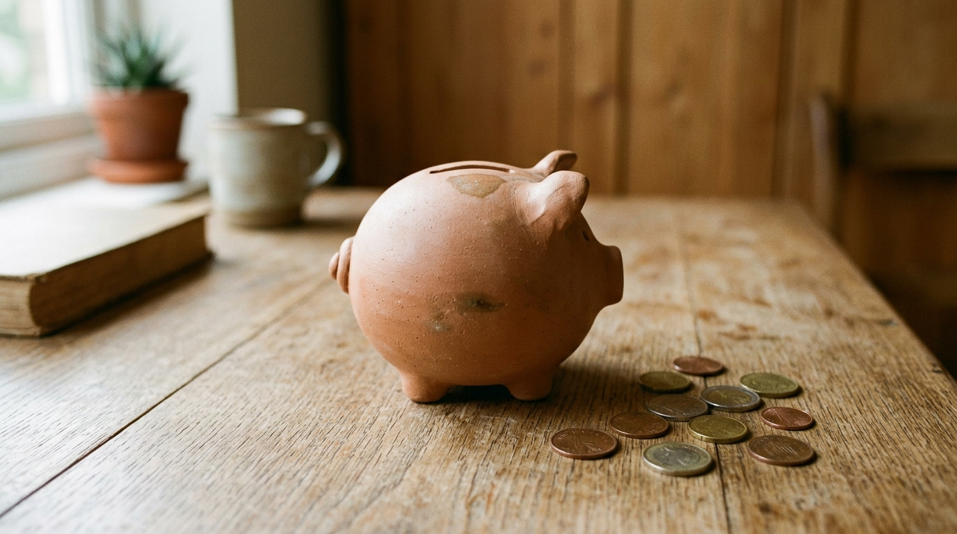 How to Save Money on a Low Salary piggy bank