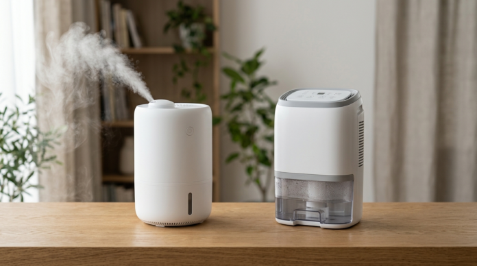 Humidifier vs Dehumidifier comparison