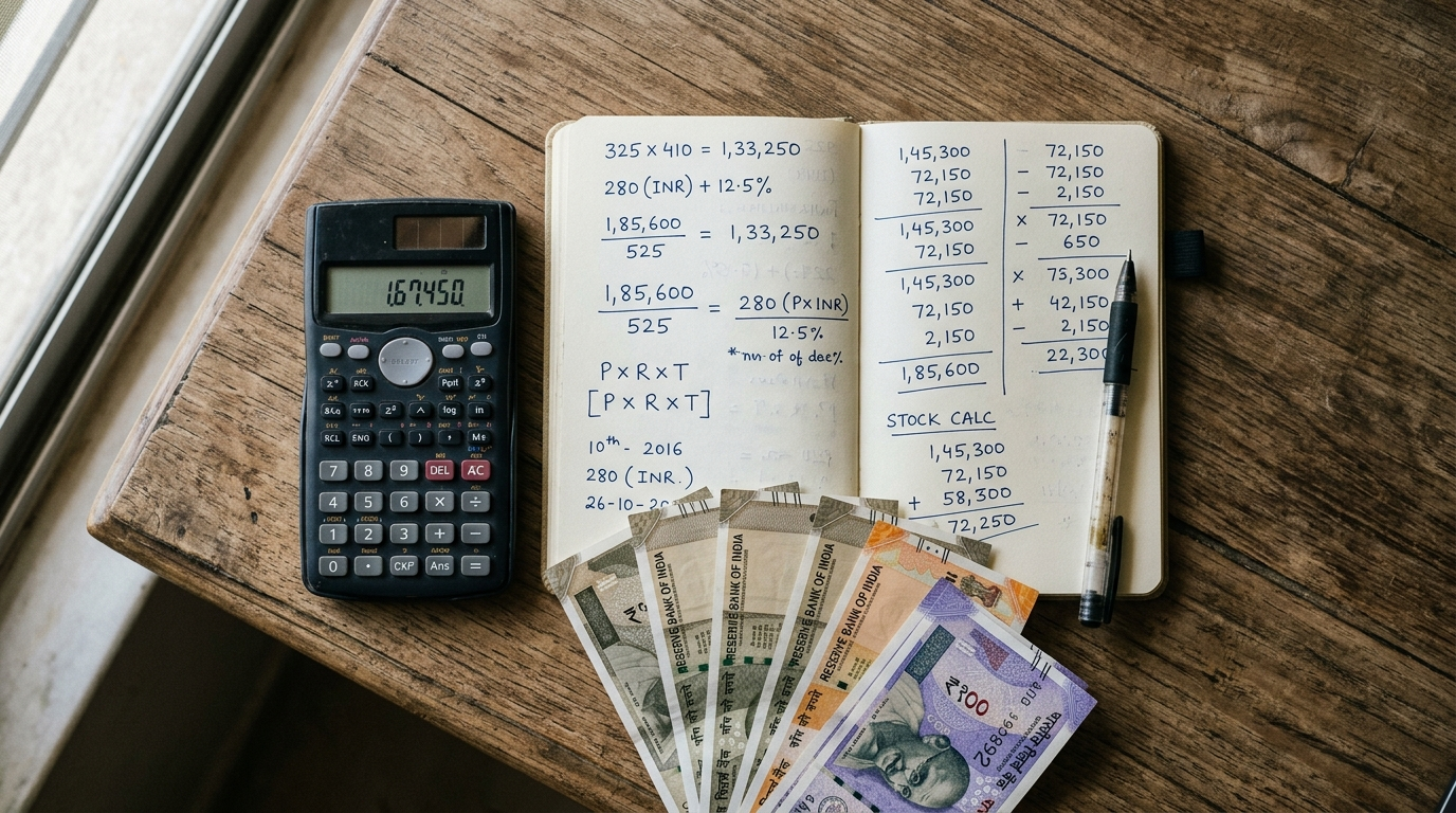 IPO Investment Guide India ka calculation notebook mein