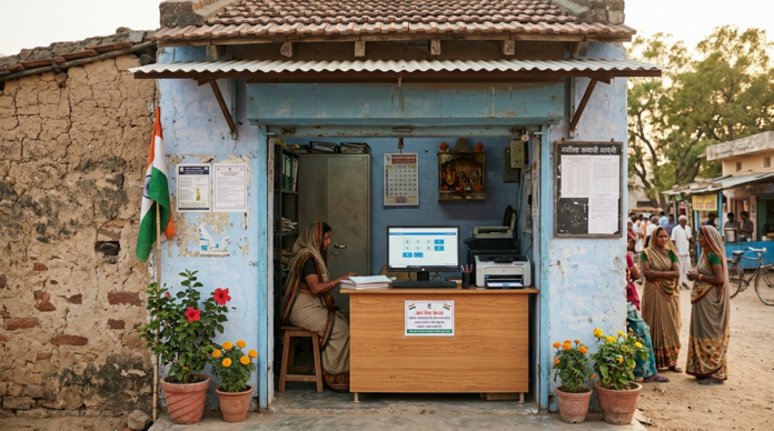 Jan Seva Kendra service center storefront