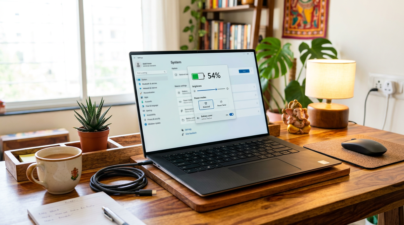 Laptop Battery Life Kaise Badhaye power settings