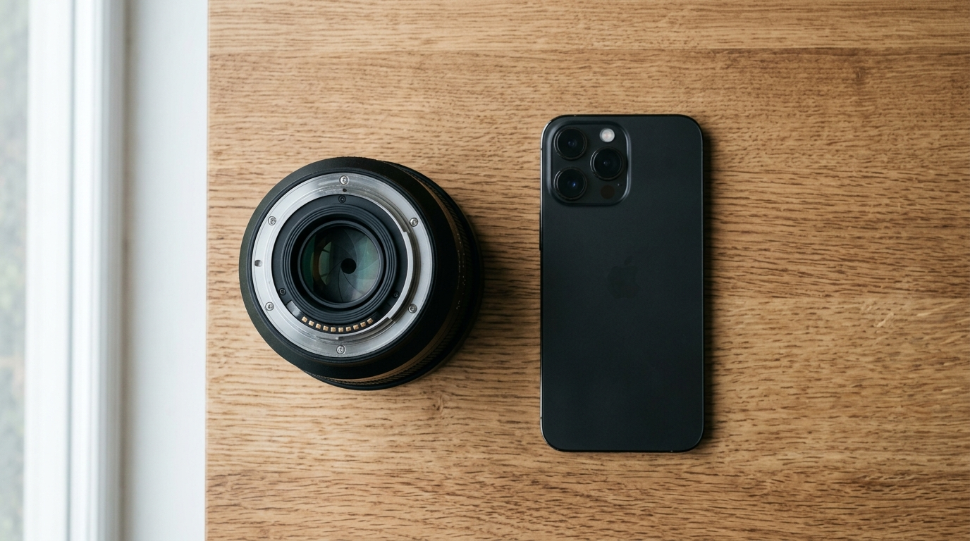 Megapixel समझने के लिए DSLR कैमरा और स्मार्टफोन की तुलना