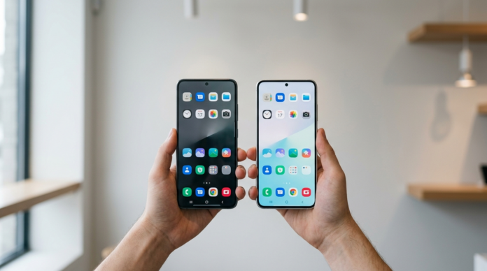 New Smartphone vs Last Year Flagship की तुलना करता खरीदार