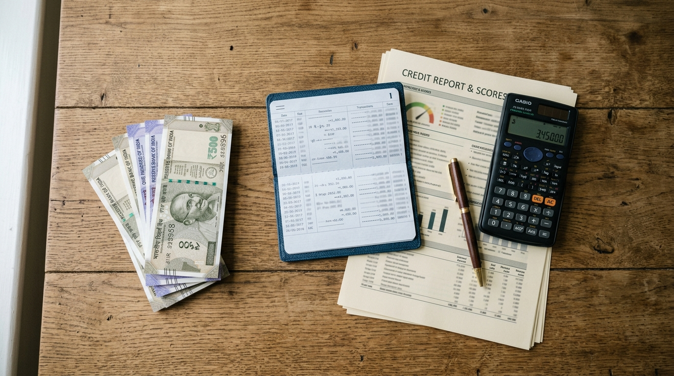 Personal Loan Interest Rate calculation ke liye credit report aur calculator