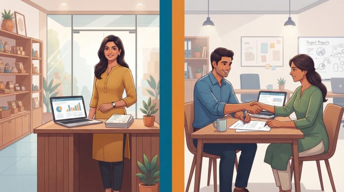 Sole Proprietorship vs Partnership Firm