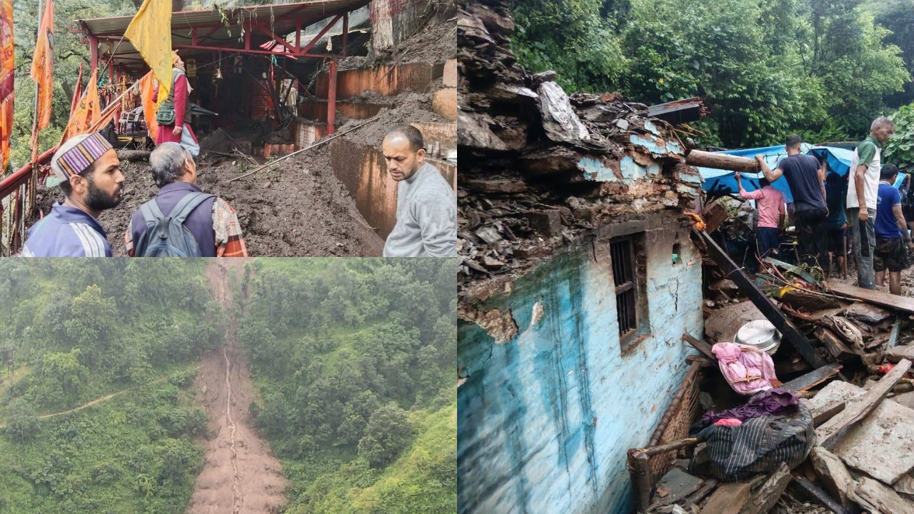 उत्तराखंड में लैंडस्लाइड