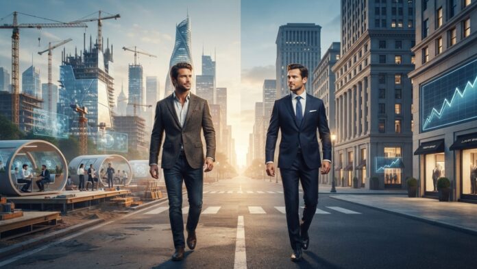 Entrepreneur vs Businessman