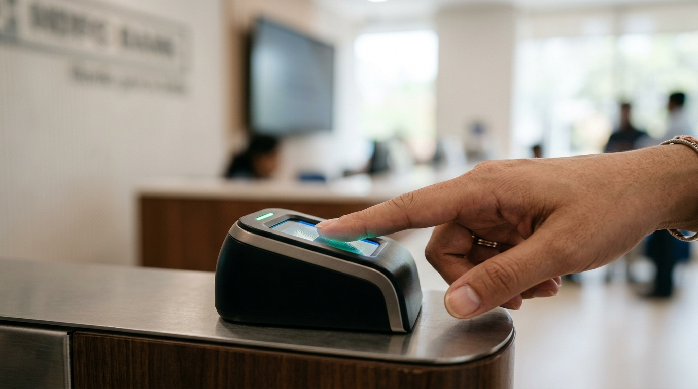 Aadhaar Enabled Payment System में बायोमेट्रिक फिंगरप्रिंट सत्यापन