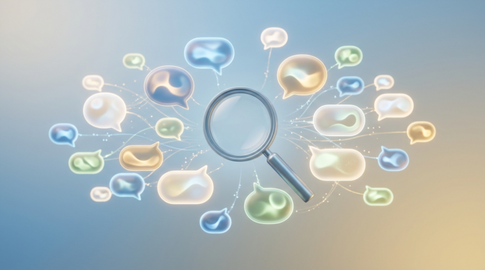 Semantic Search में जुड़े हुए शब्दों और अर्थों का विज़ुअलाइजेशन