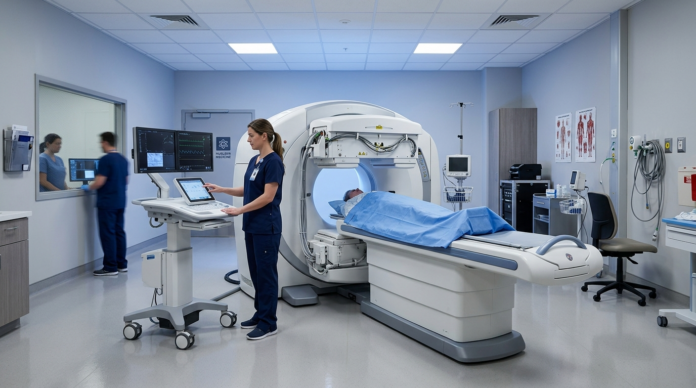 Nuclear Medicine स्कैनिंग मशीन अस्पताल में