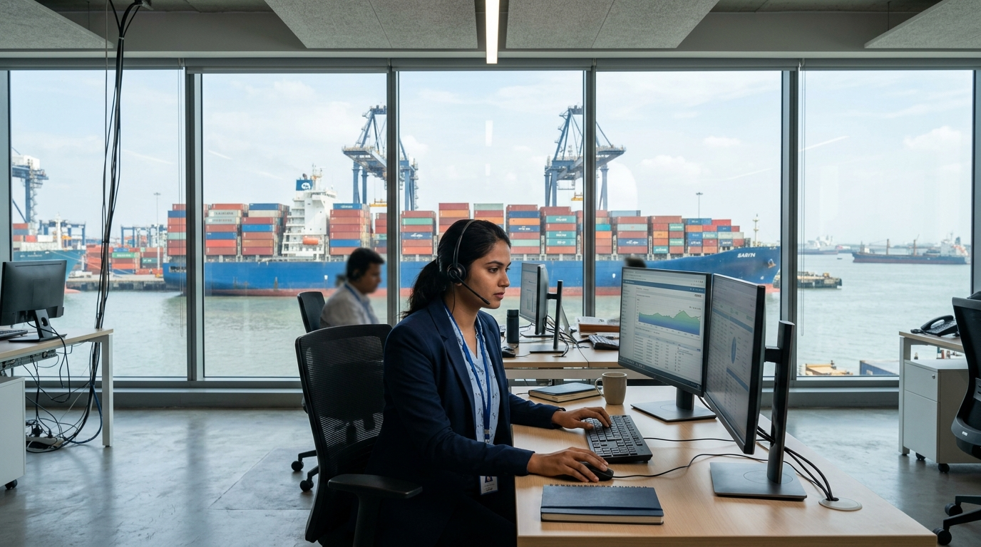 Import General Manifest फाइल करता शिपिंग एजेंट पोर्ट ऑफिस में