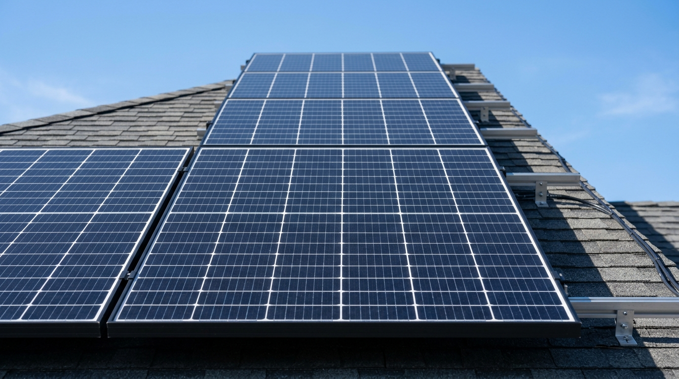 Solar Energy Installation Dealership Business के तहत लगाए गए रूफटॉप सोलर पैनल