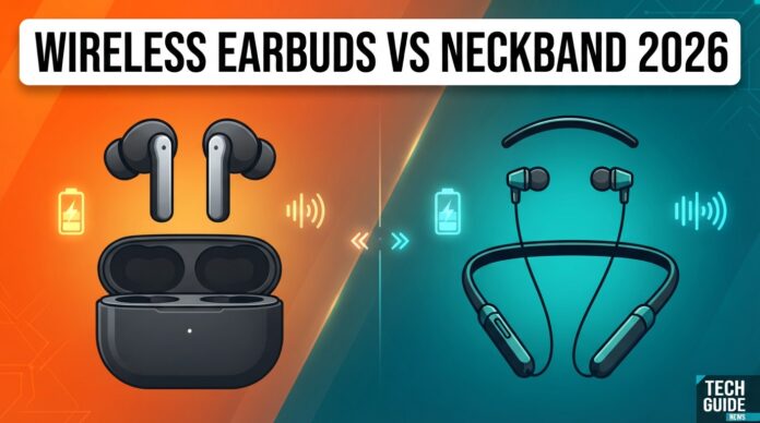 Wireless Earbuds vs Neckband