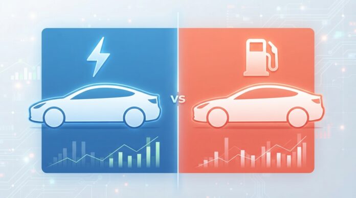 EV vs Petrol Car