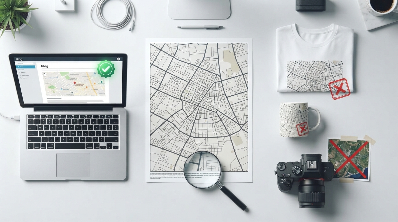 Google Maps Copyright Rules