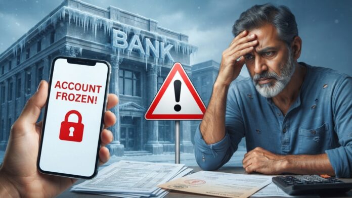 Bank Account Freeze
