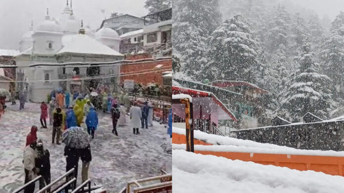 Uttarakhand Snowfall